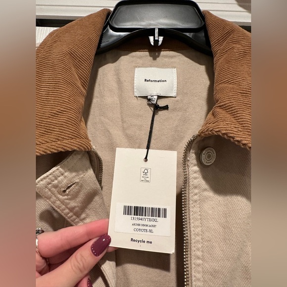 Reformation Archer Denim Jacket - Picture 5 of 6